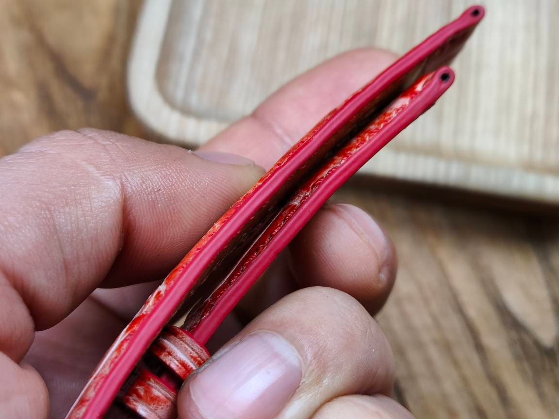 Any modification Red alligator bespoke watch straps 16 men's watch strap 22 20 18 alligator quick small wrist straps bracelet watch band