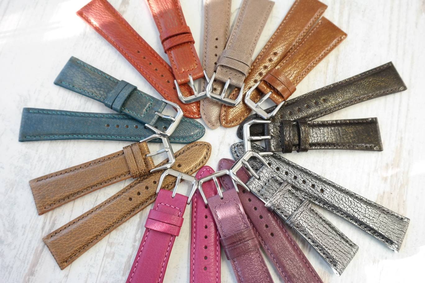 Leather watch band 18 mm 20mm orange watch straps red watch bands 16 mm ladies  leather strap turquoise 18 mm brown watch strap custom