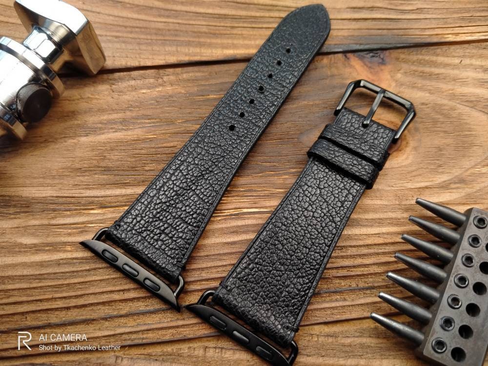 Custom apple watch bands black apple bands watch leather band leather apple watch iwatch bands iwatch straps 44 leather apple watch bands