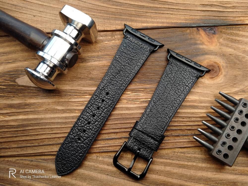 Custom apple watch bands black apple bands watch leather band leather apple watch iwatch bands iwatch straps 44 leather apple watch bands