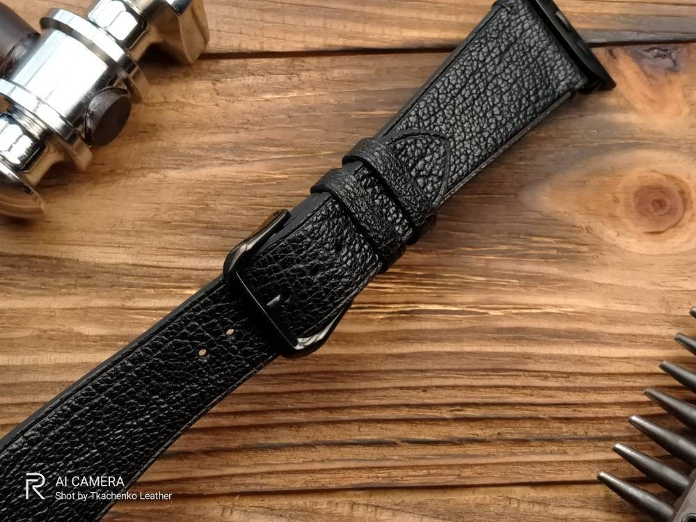 Custom apple watch bands black apple bands watch leather band leather apple watch iwatch bands iwatch straps 44 leather apple watch bands