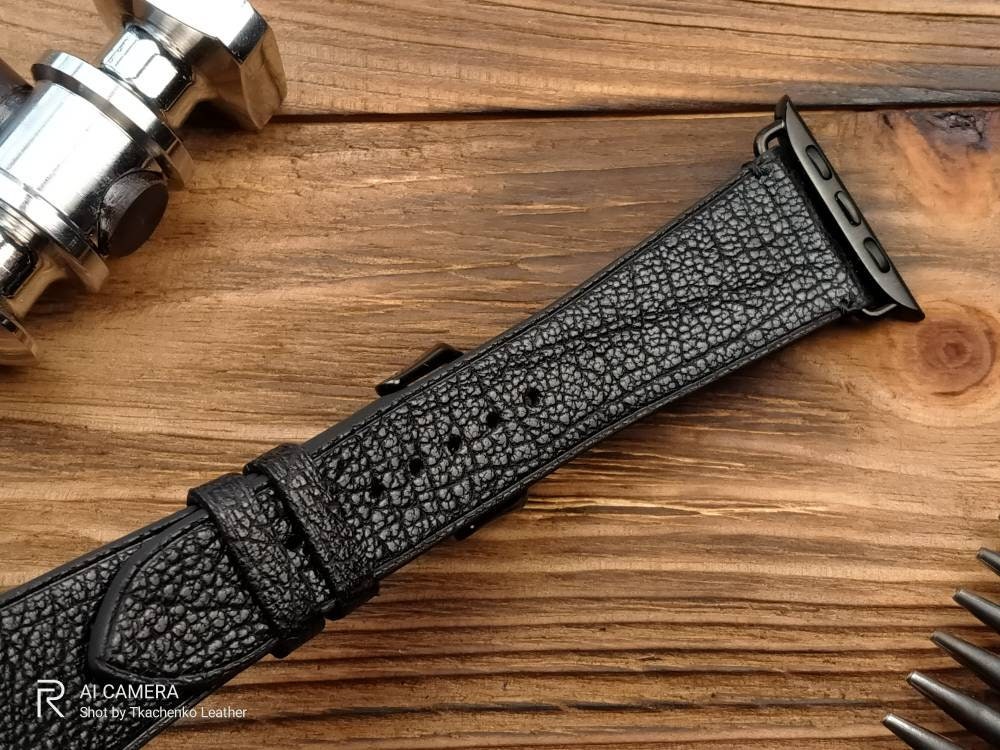 Custom apple watch bands black apple bands watch leather band leather apple watch iwatch bands iwatch straps 44 leather apple watch bands