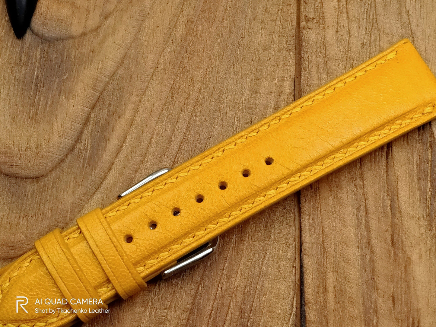 Yellow leather watch band 14mm 16 mm 20mm watch strap 18mm women's leather watch bands ladies watch bands leather Yellow straps