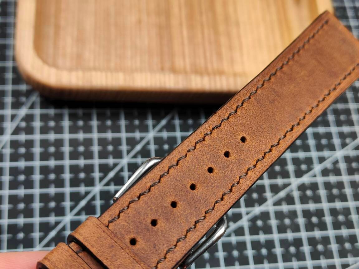 Any modification brown leather watch band watch strap small wrist bracelet men's custom watch bands ladies watch bands leather straps